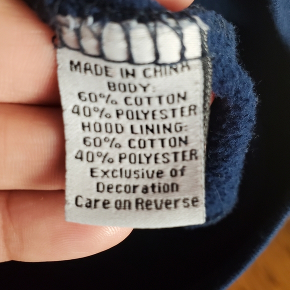 University of Virginia Cavaliers Blue and Orange Hoodie. XL. UVA. B0022 - Picture 5 of 12